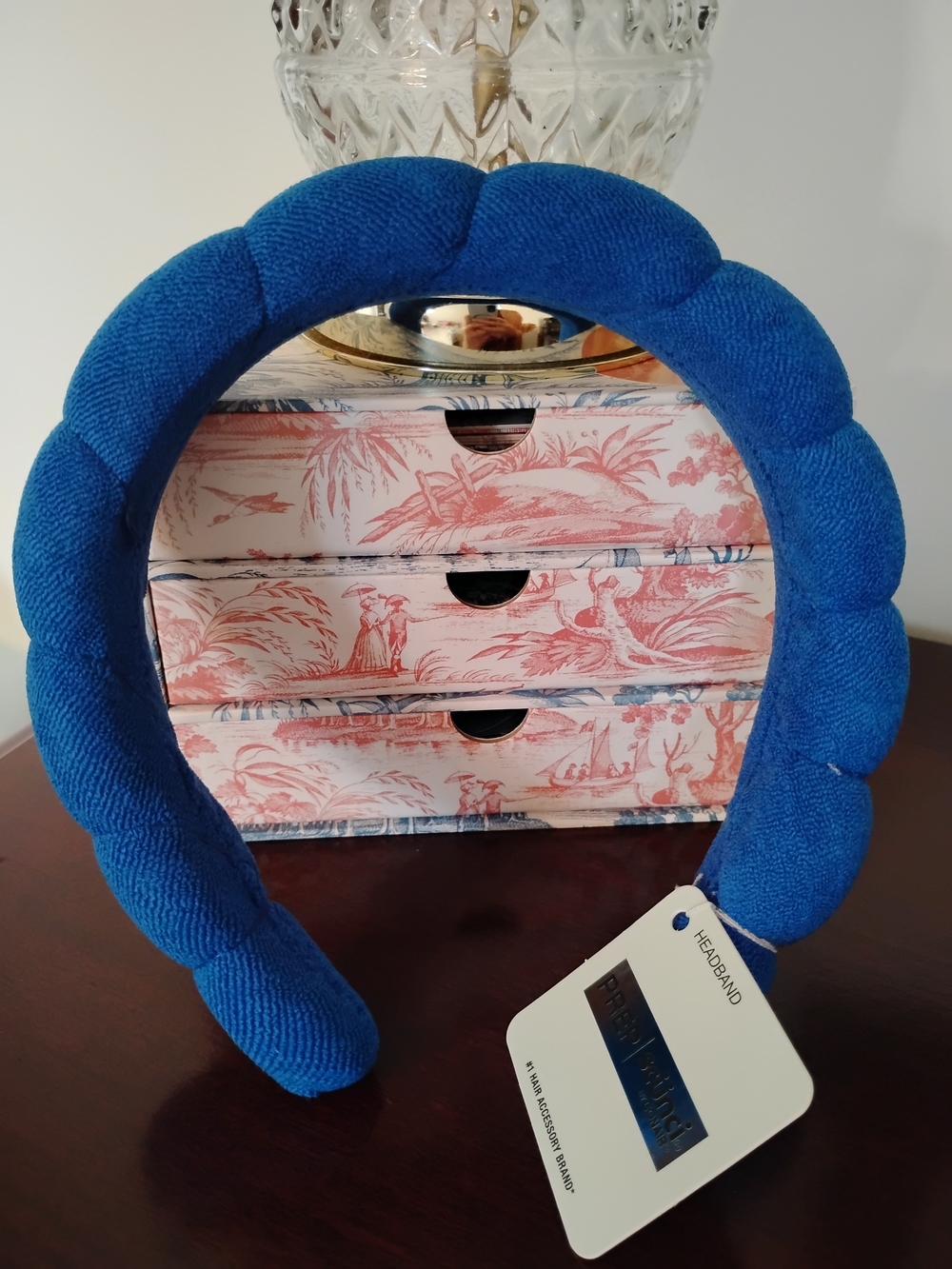 Blue Padded Headband